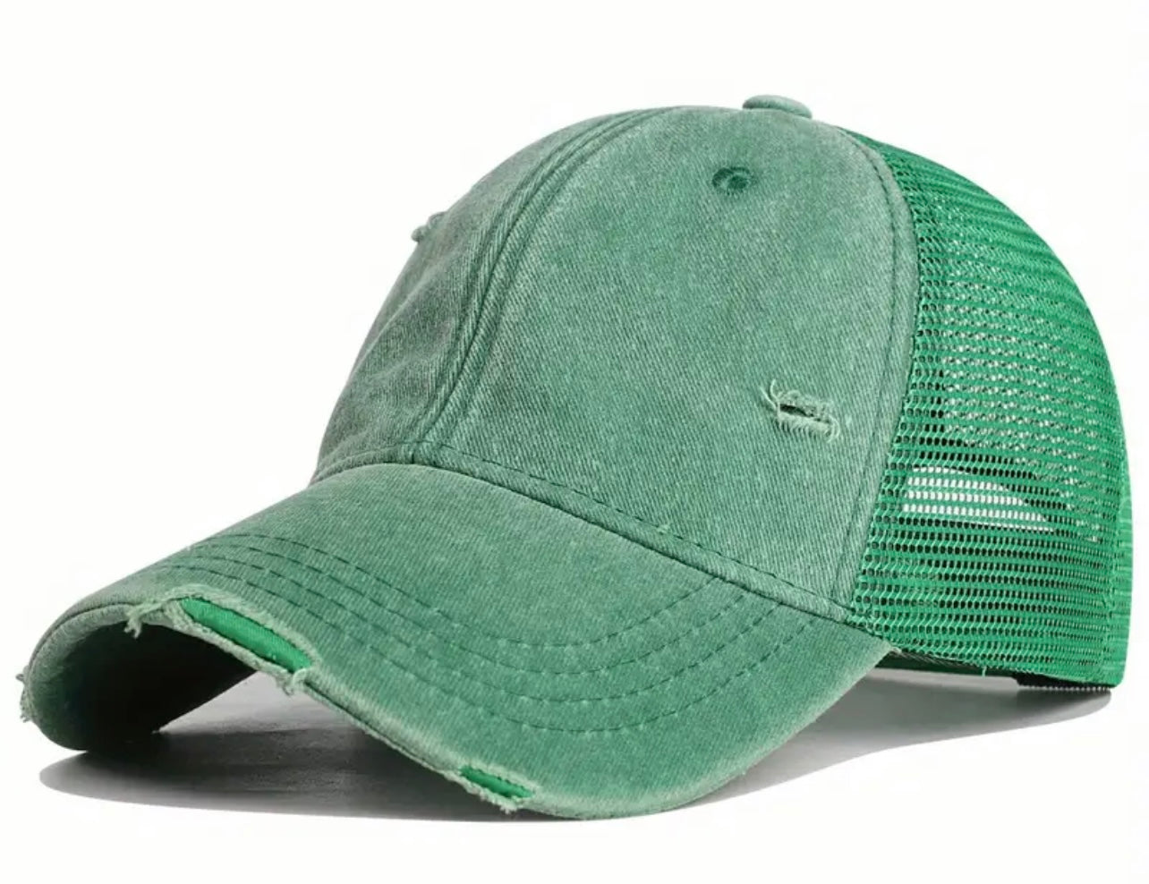RIPPED TRUCKER HAT