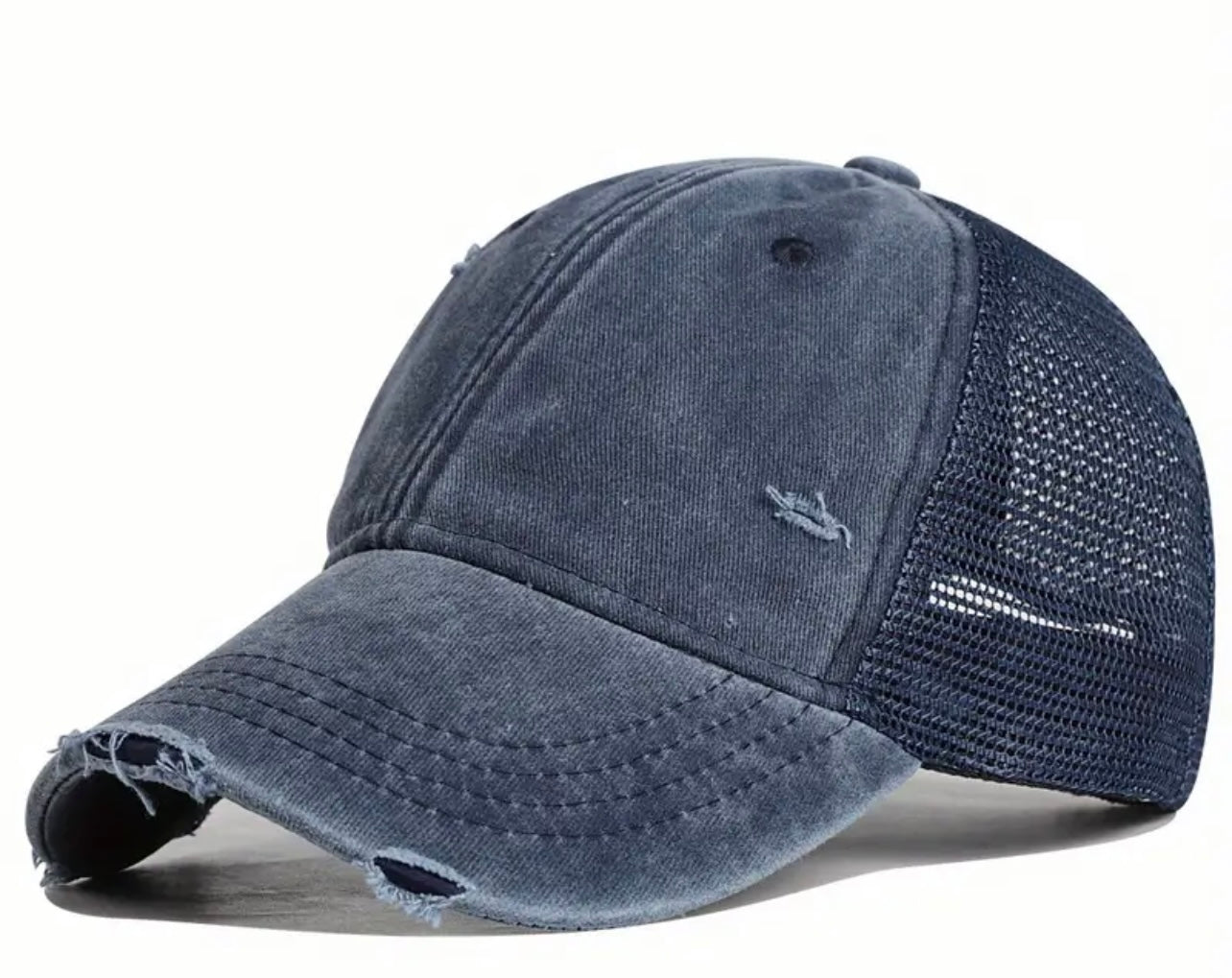 RIPPED TRUCKER HAT