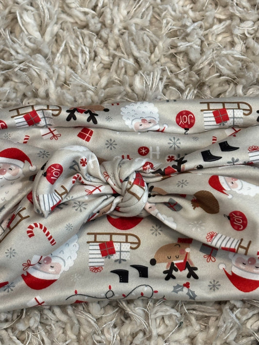 Santa’s Sleigh Faux Bow