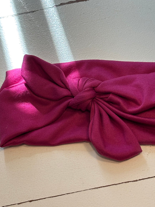 Petite Rose Faux Bow