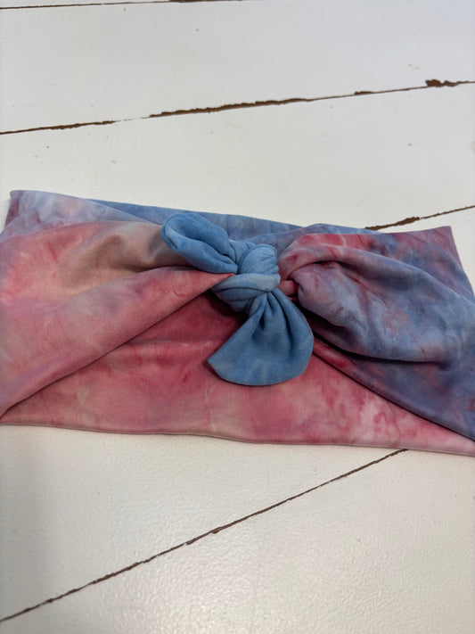 Tie Dye Faux Bow