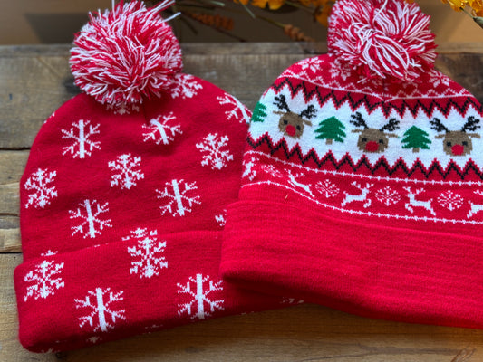 Kids Holiday Beanie