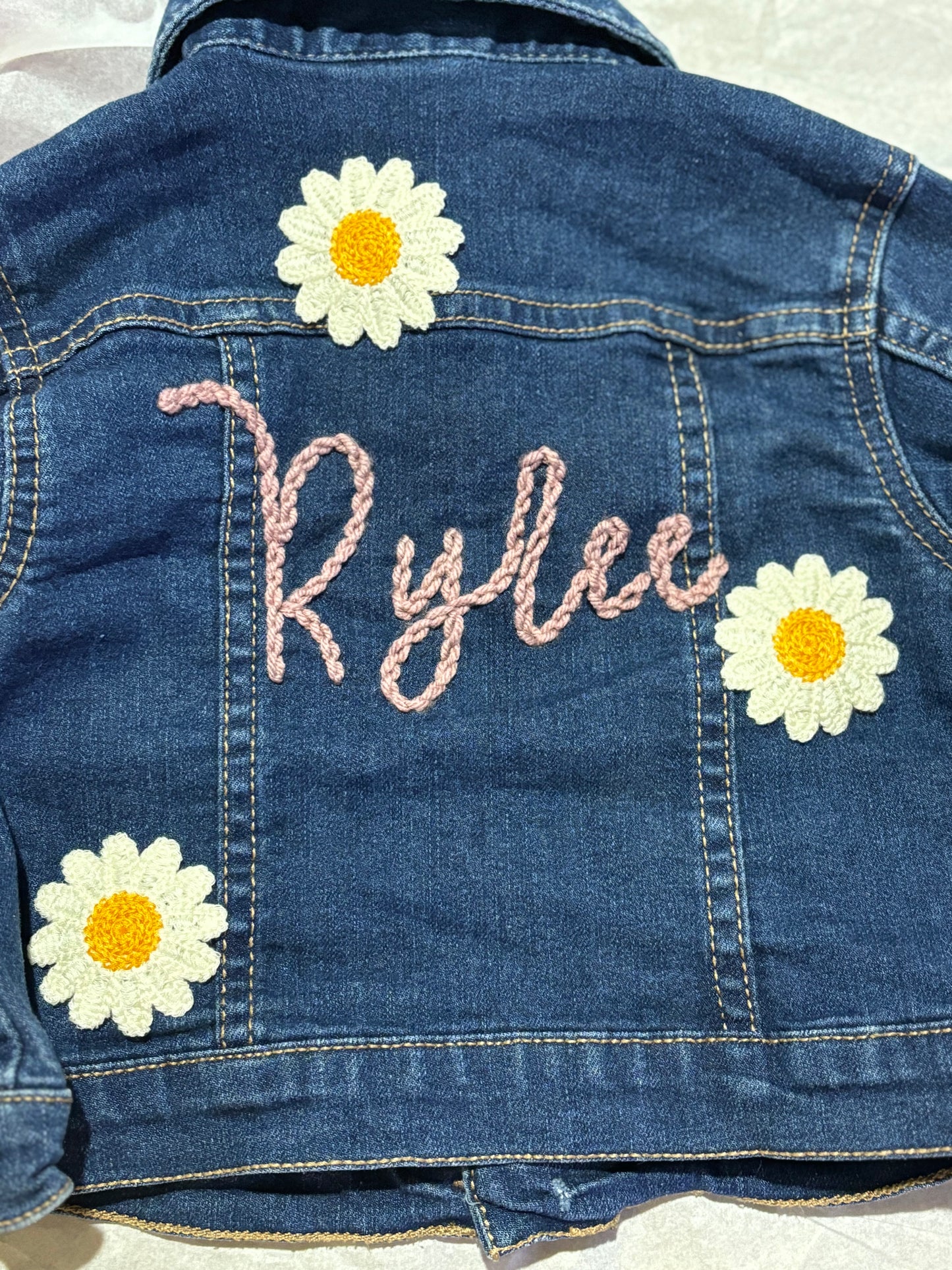 Hand Stitched Jean Jackets