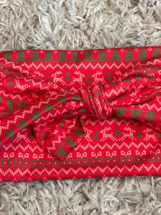 Ugly Sweater Faux Bow