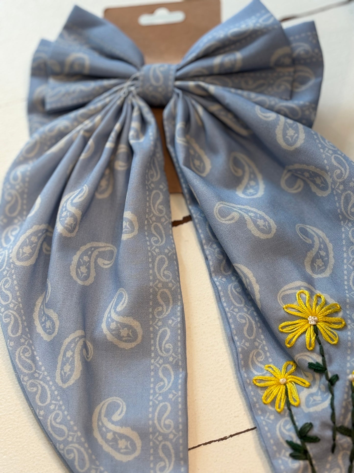 Stitched Bandana Bow