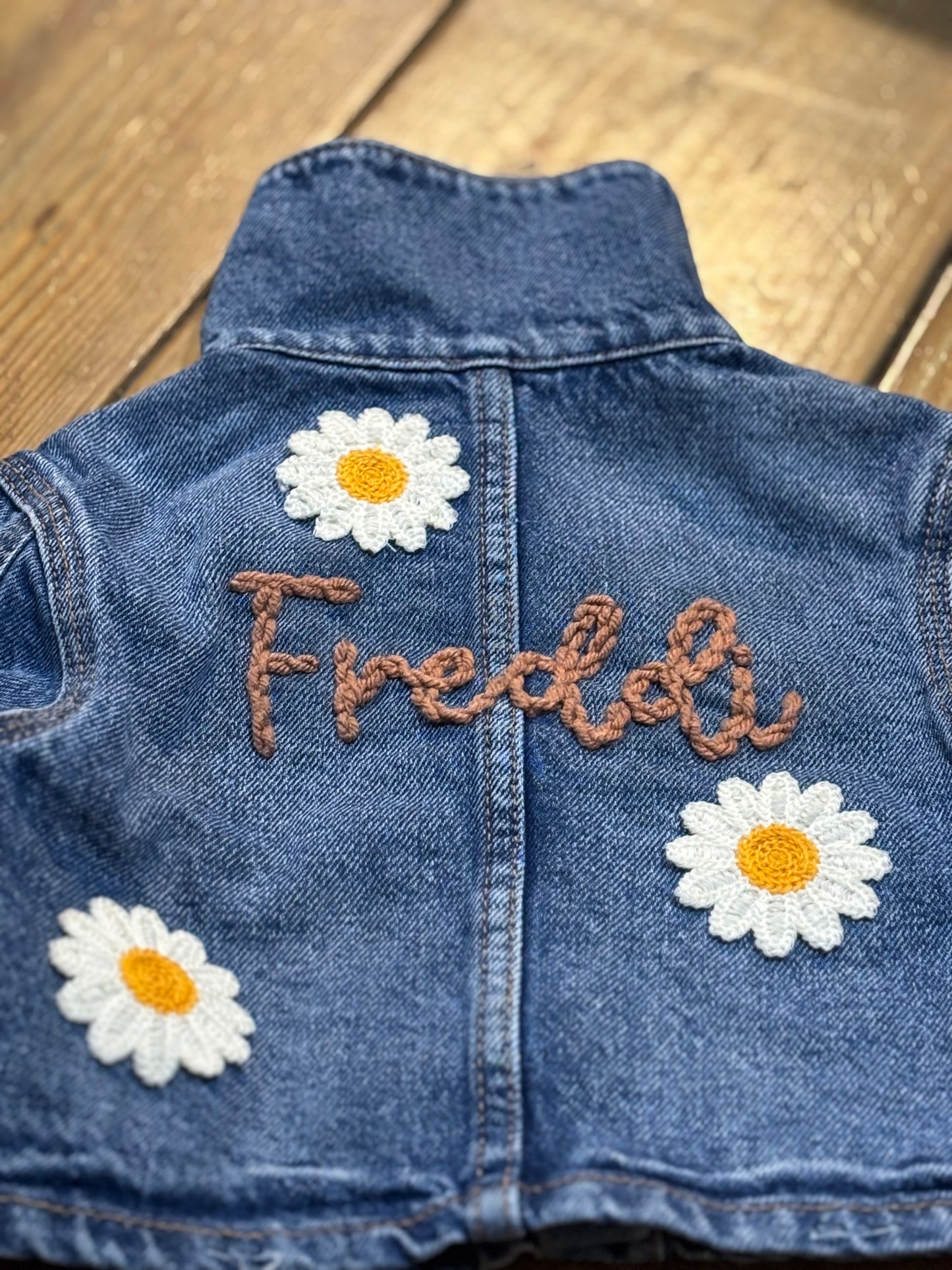 Hand Stitched Jean Jackets