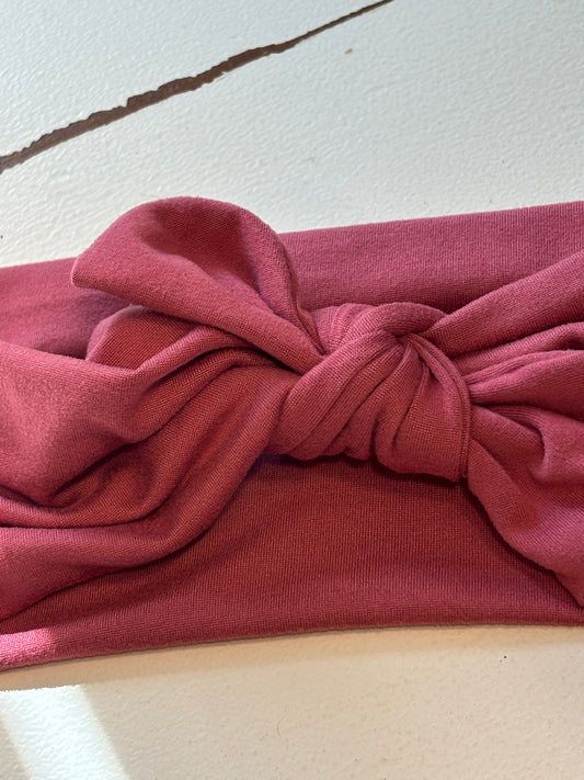 Petite Rose Faux Bow
