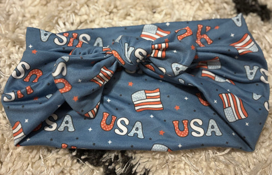 USA Faux Bow