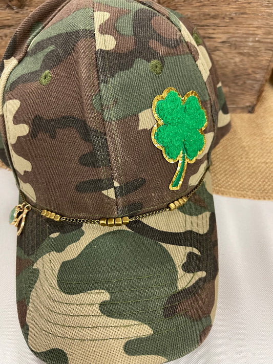 Camo Shamrock Trucker Hat