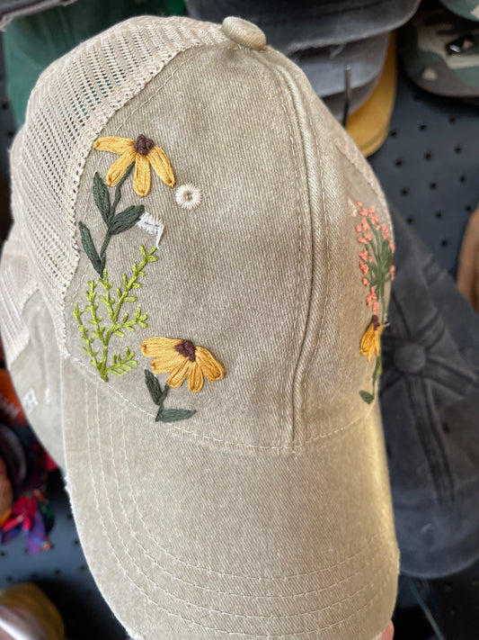 Floral Trucker Hat