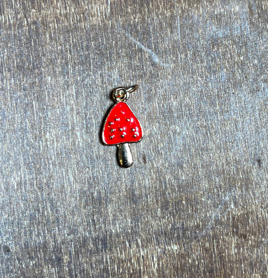 Red Mushroom Charm