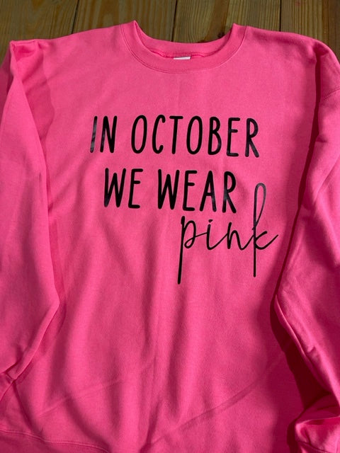 In October We Wear Pink