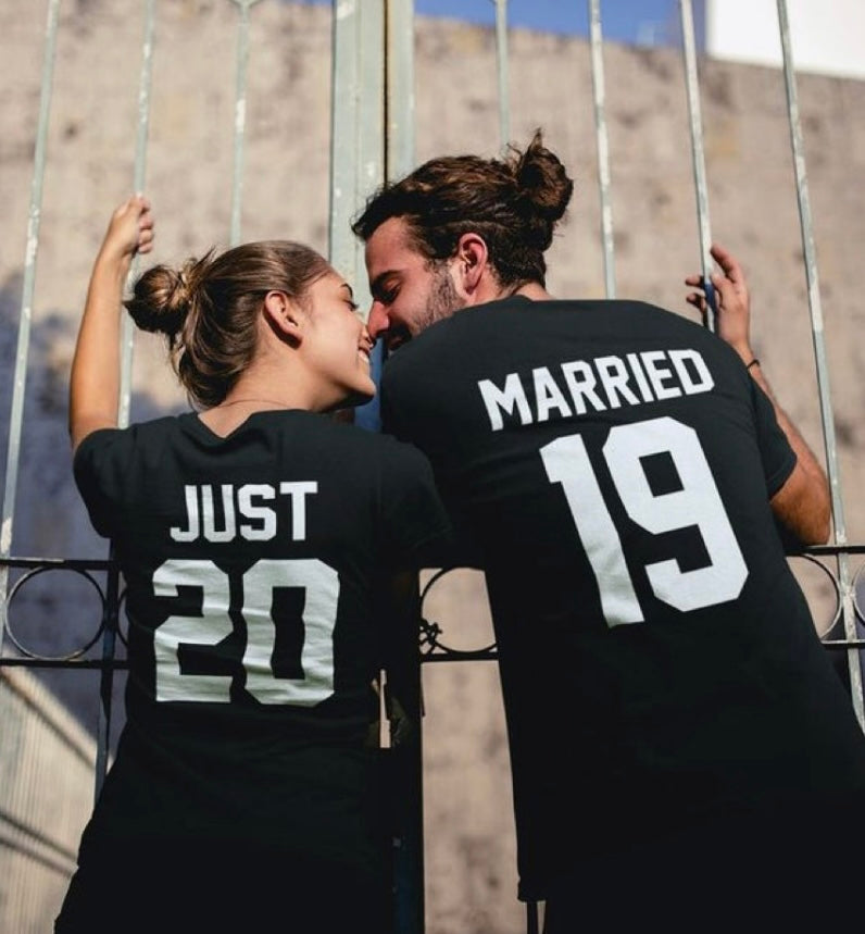 Just Married Couples Tees