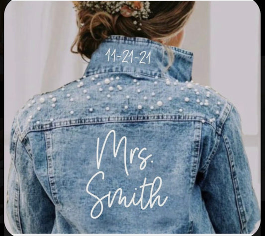 Bride Jean Jacket