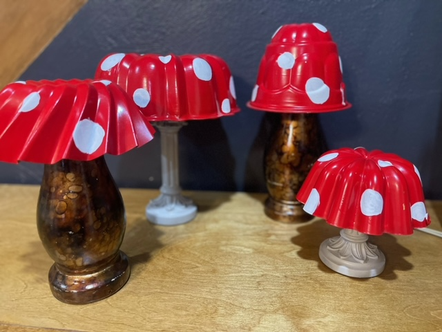 Mushroom Garden Decor