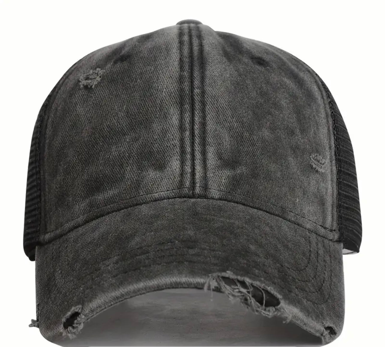 RIPPED TRUCKER HAT