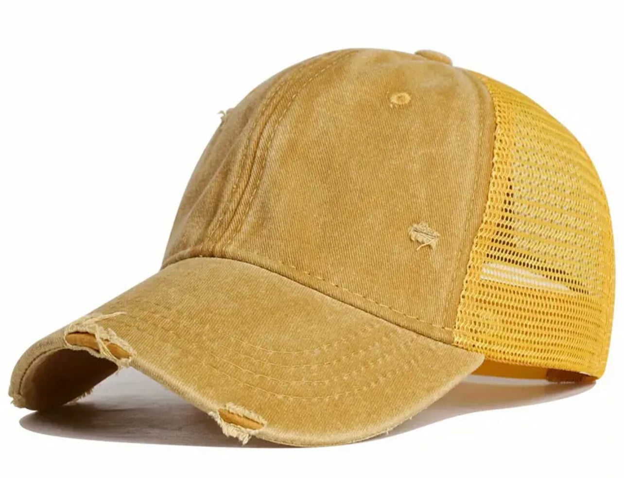 RIPPED TRUCKER HAT