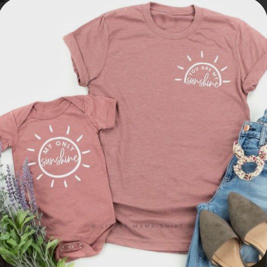 You Are My Sunshine Tees