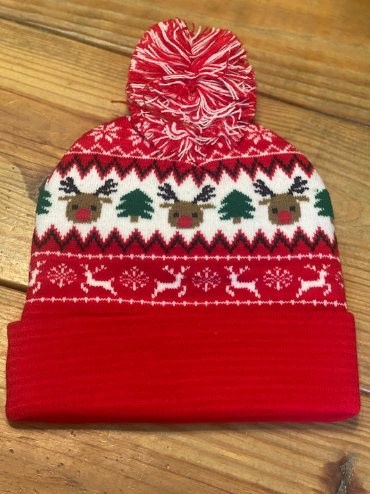 Reindeer Beanie-Kids